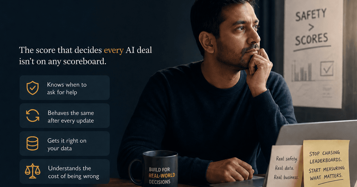I have stopped reading AI benchmarks.