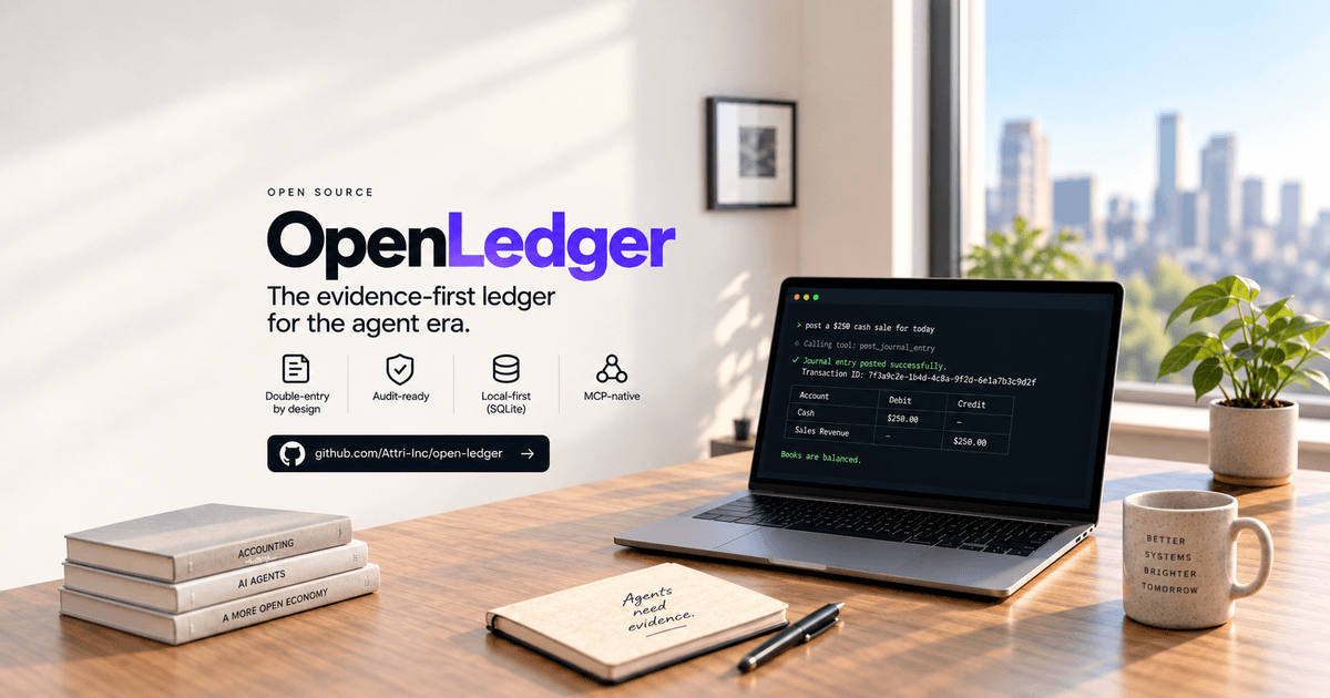 AI Agents Are Entering Finance. The Ledger Needs to Change.